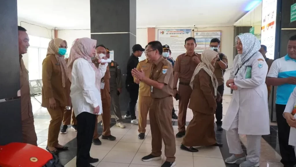 Bupati Pandeglang Irna Narulita Sidak RSUD Berkah