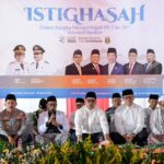 Istighasah HUT Banten di DPRD Banten mendoakan jurnalis yang hilang di Selat Sunda